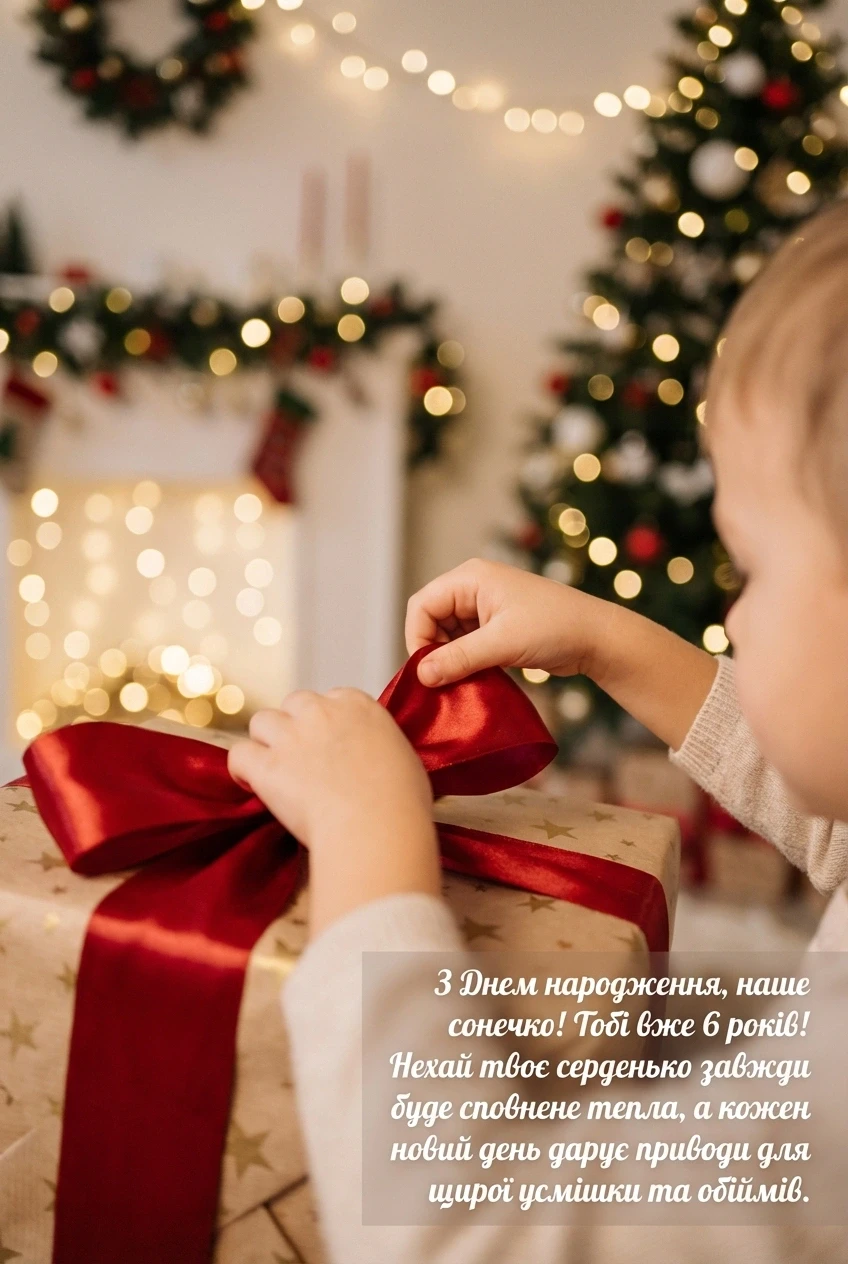 картинки з днем народження 6 років дівчинці