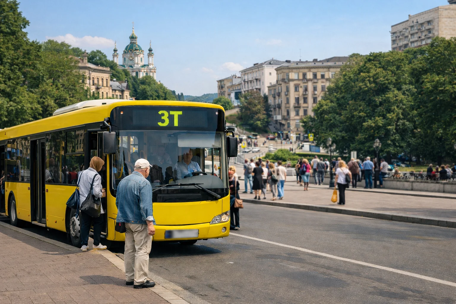 Автобус 3T Київ