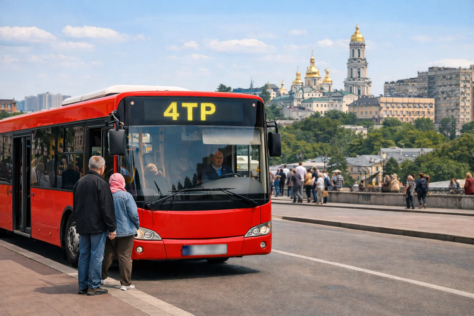 Автобус 4TР Київ