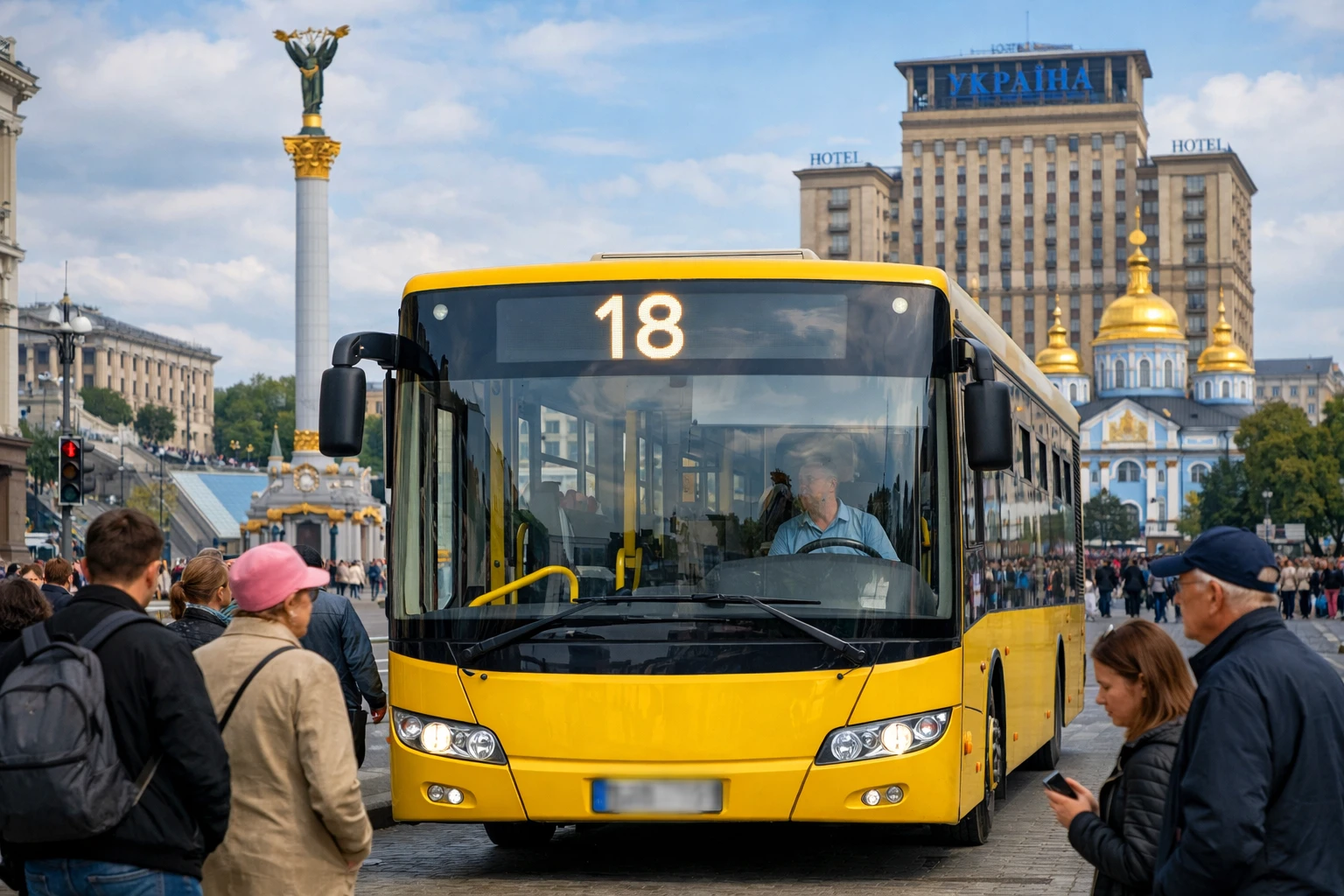 Автобус 18 Київ