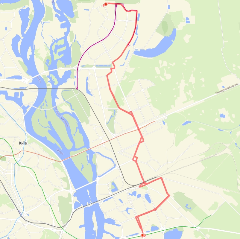 Автобус 27Т Київ