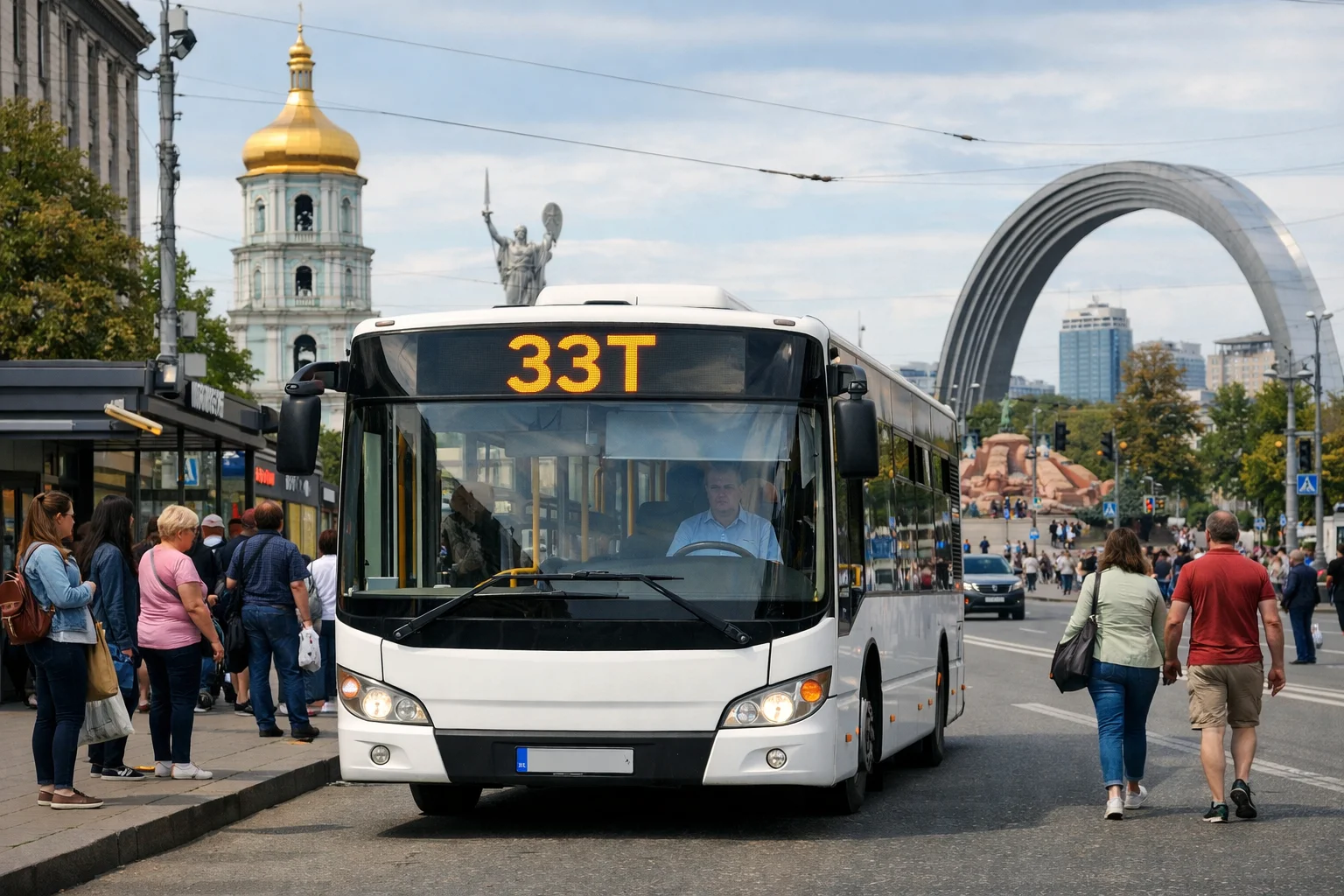 Автобус 33 Київ
