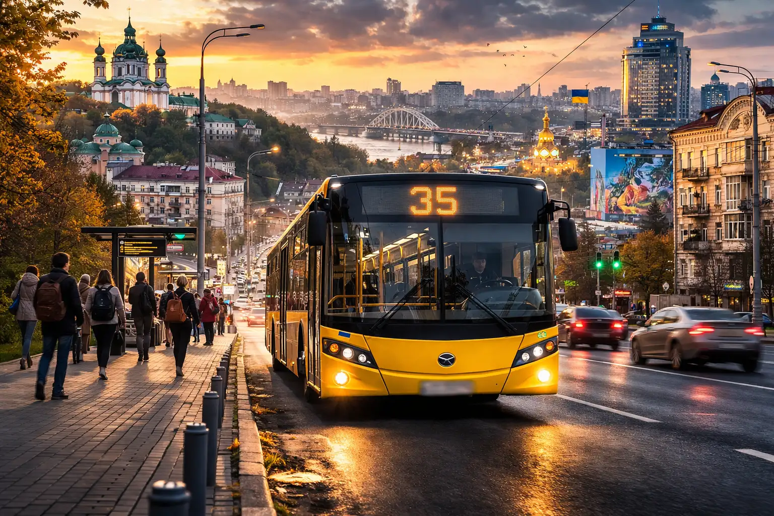 Автобус 35 Київ