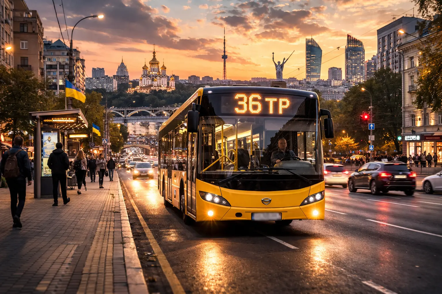 Автобус 36 Київ