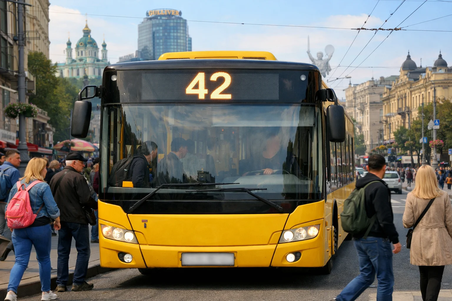 Автобус 42 Київ