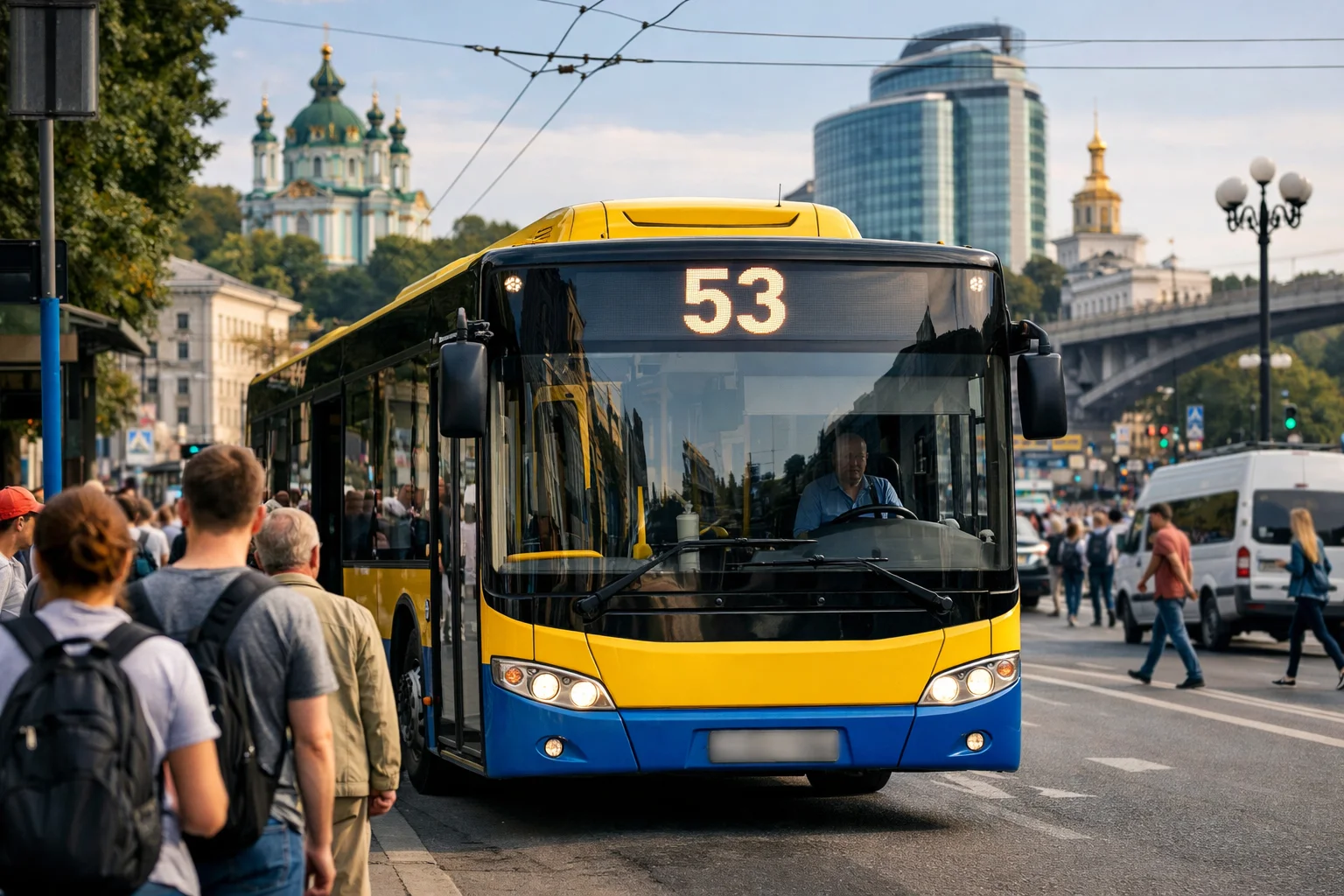 Автобус 46 Київ