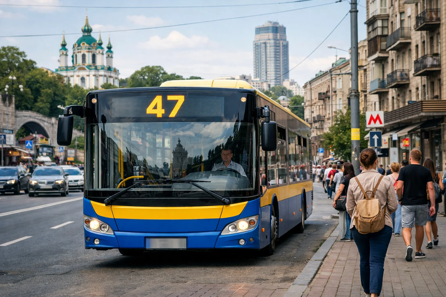 Автобус 46 Київ
