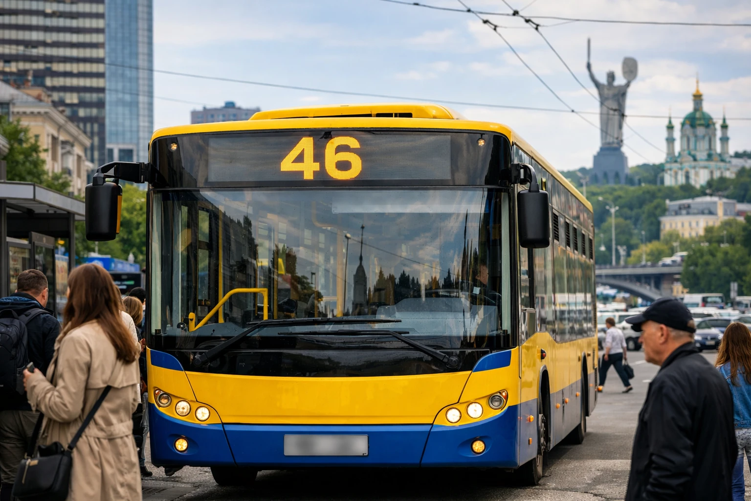 Автобус 46 Київ