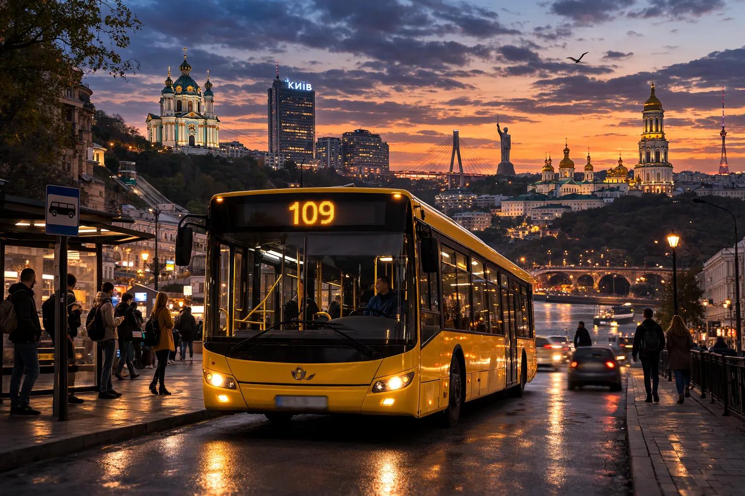 Автобус 109 Київ