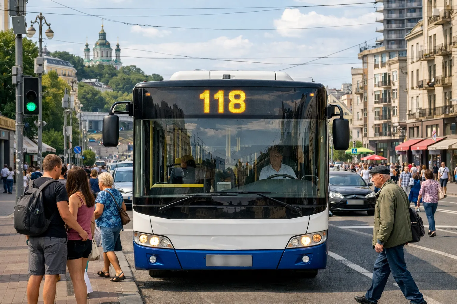 Автобус 115 Київ