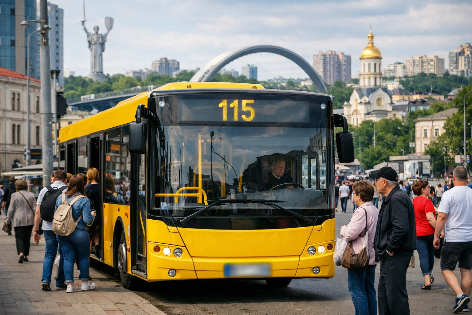 Автобус 115 Київ