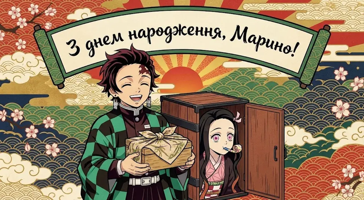Картинки з днем народження для Марини та щирі привітання