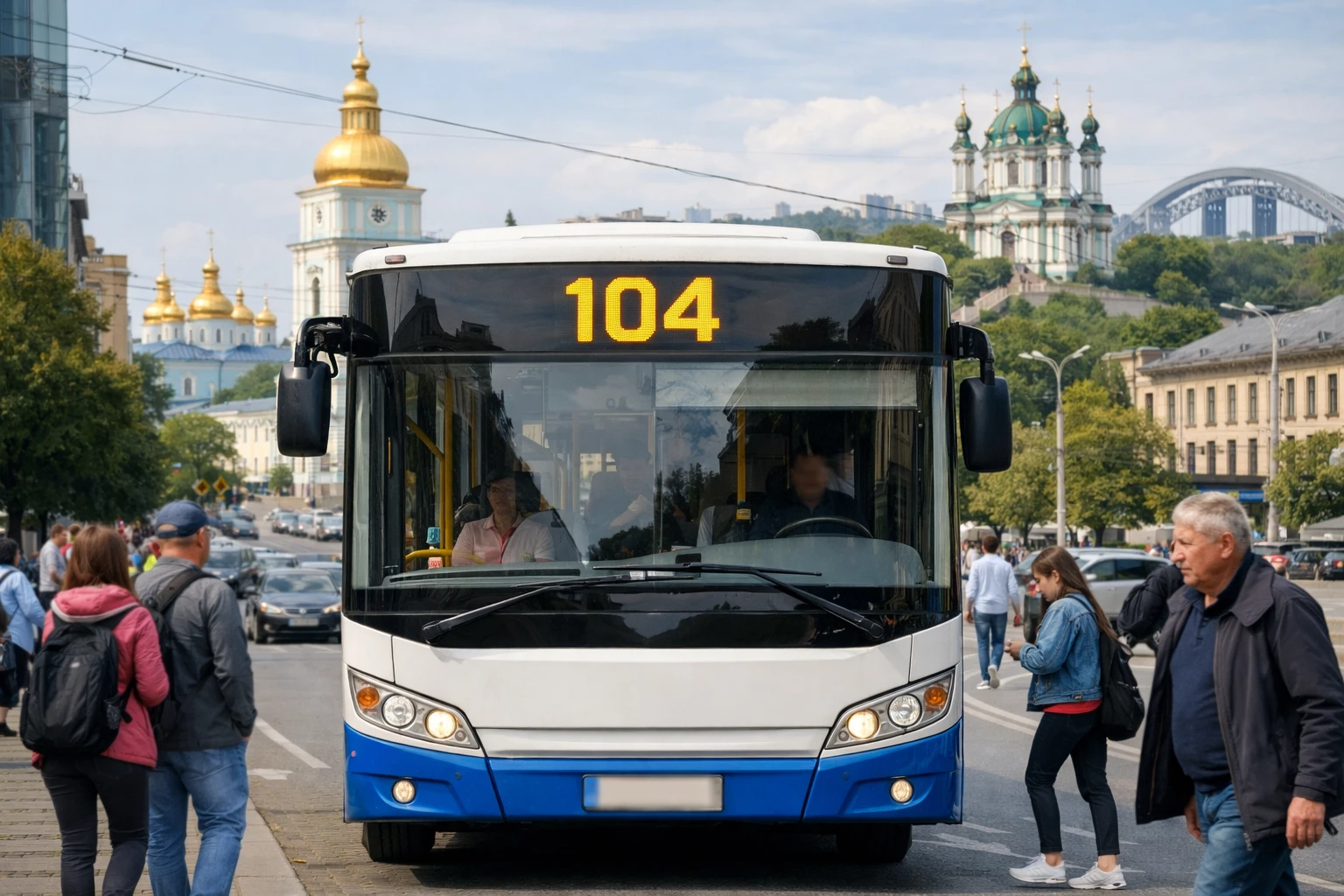 Автобус 95 Київ
