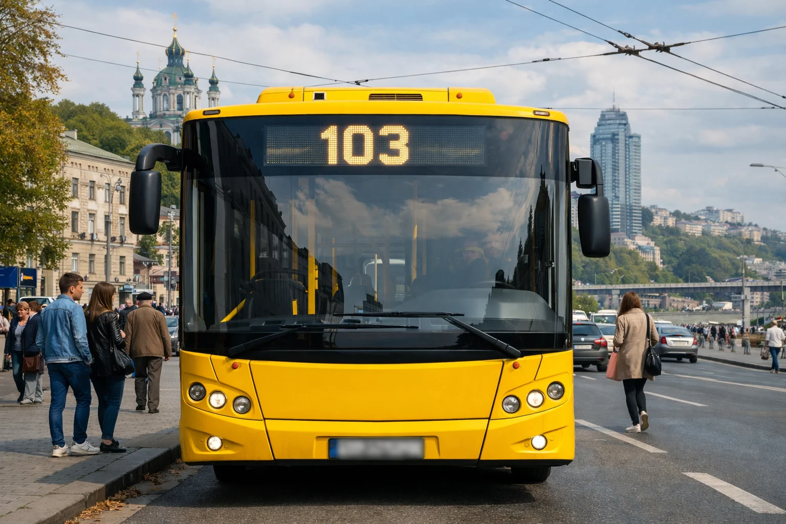 Автобус 95 Київ
