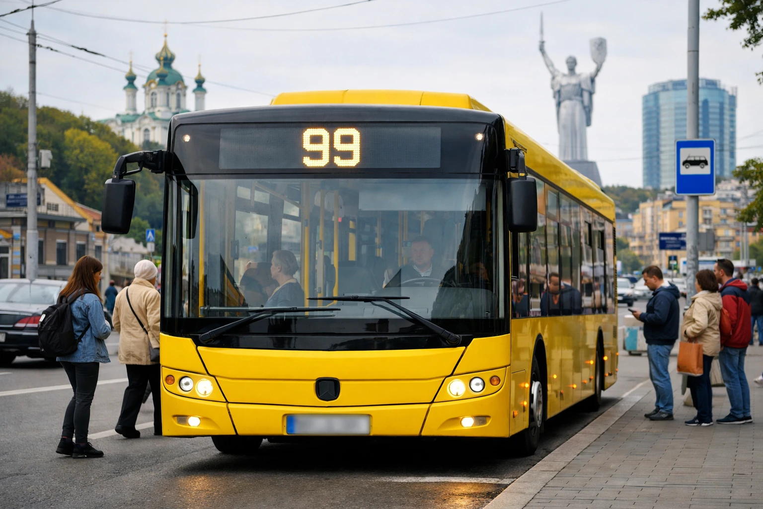 Автобус 95 Київ