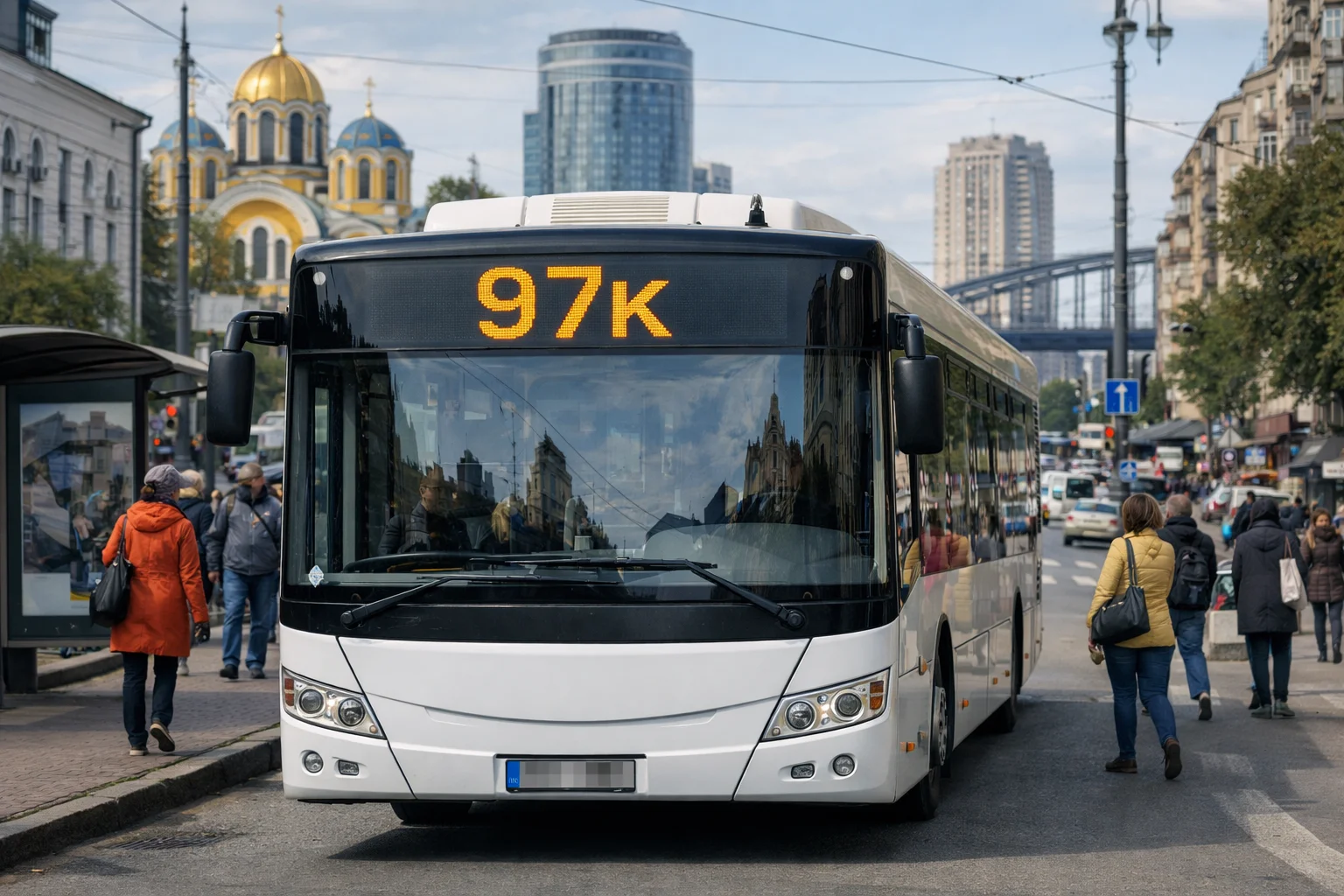 Автобус 95 Київ