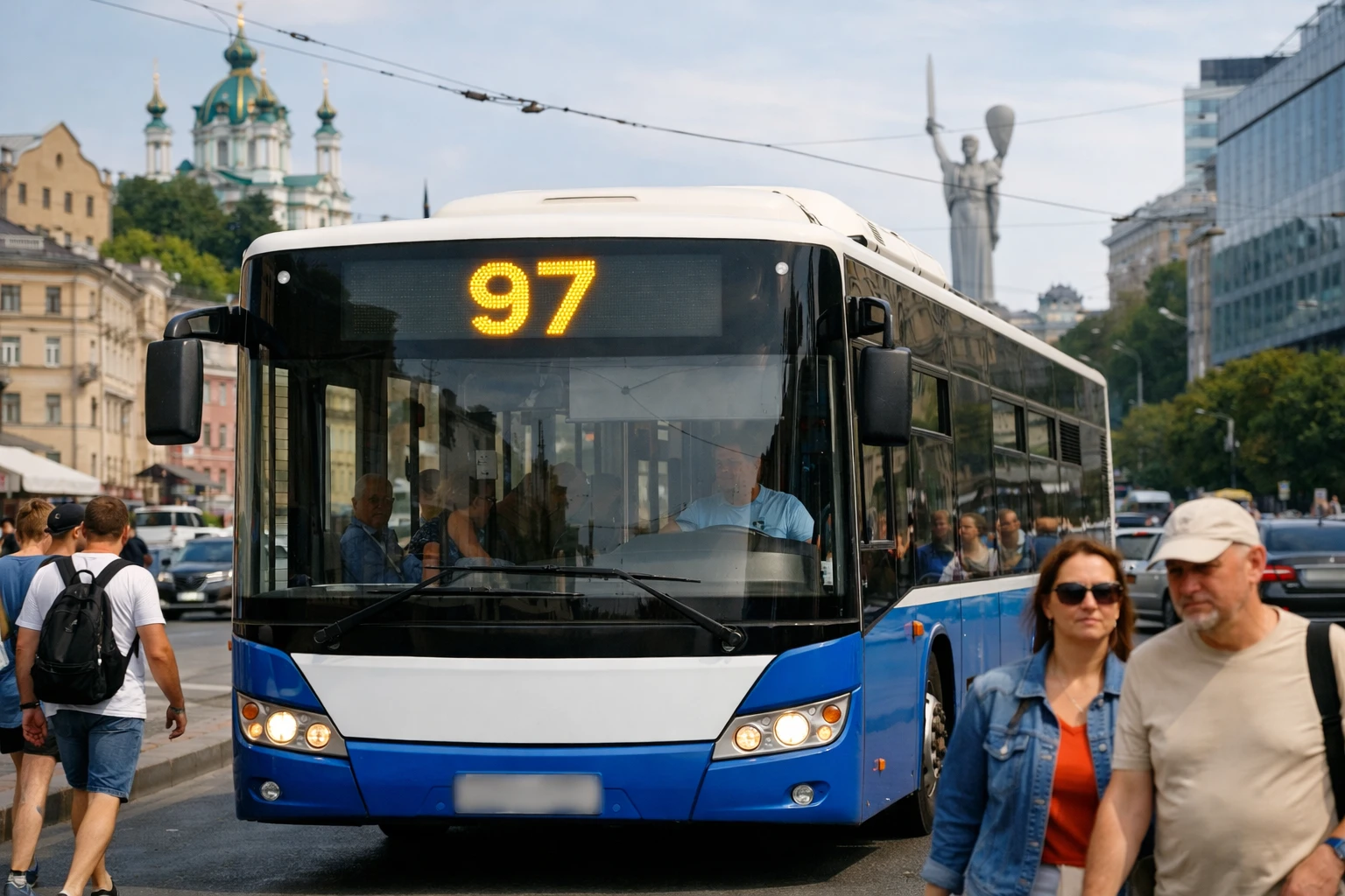 Автобус 95 Київ
