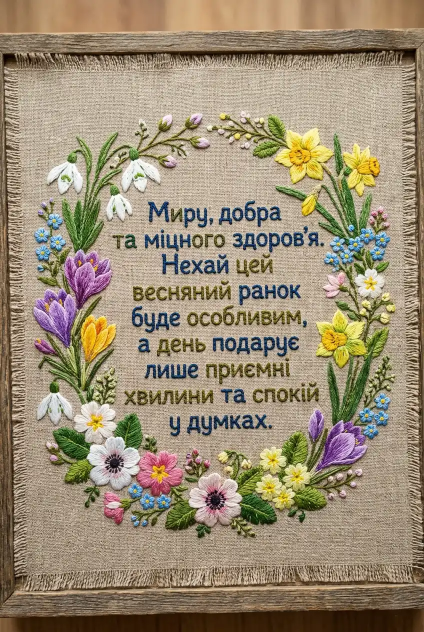Листівки доброго весняного ранку: найтепліші побажання та затишні картинки для гарного настрою