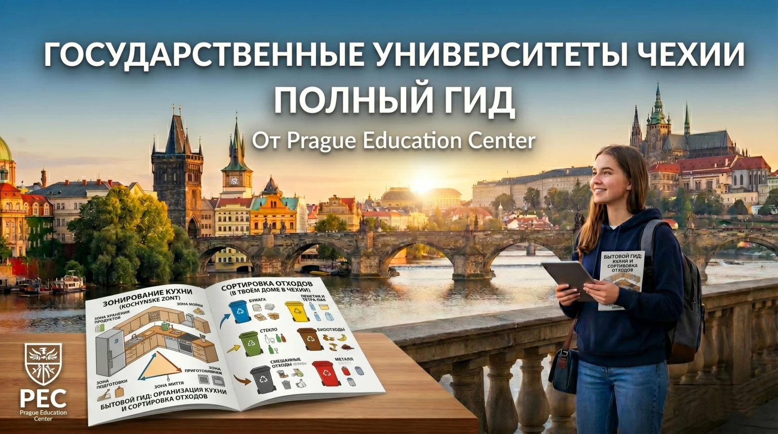 Государственные университеты Чехии: презентация полного гида от Prague Education Center