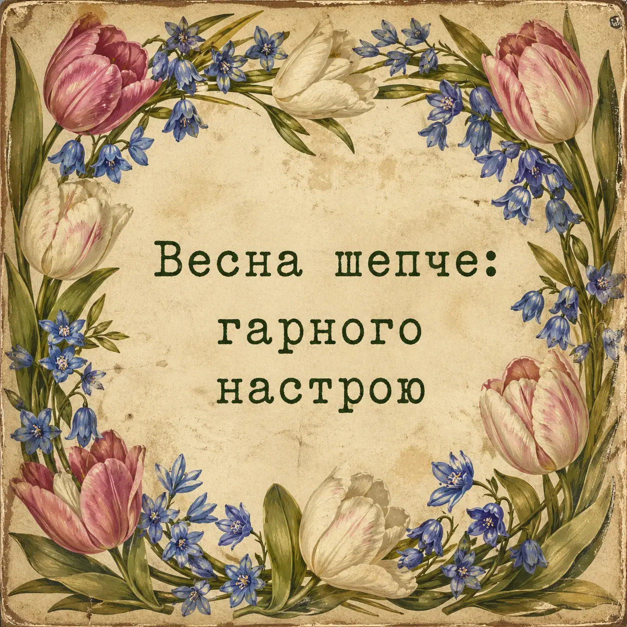 Доброго ранку та гарного настрою: найкращі весняні листівки та привітання