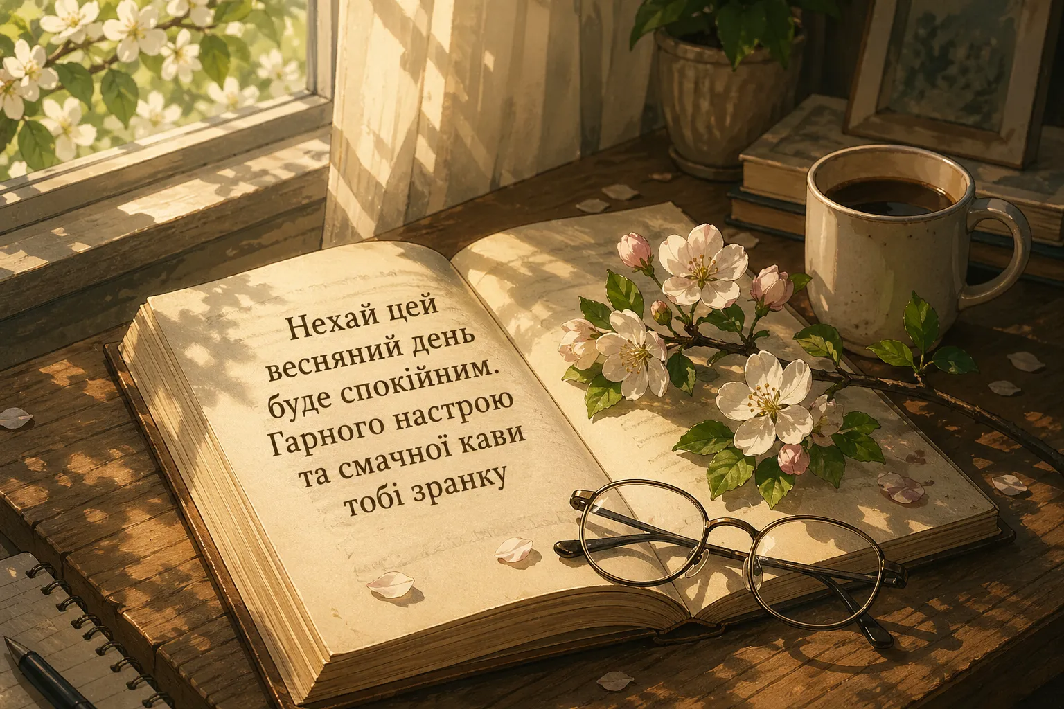 Доброго ранку та гарного настрою: найкращі весняні листівки та привітання
