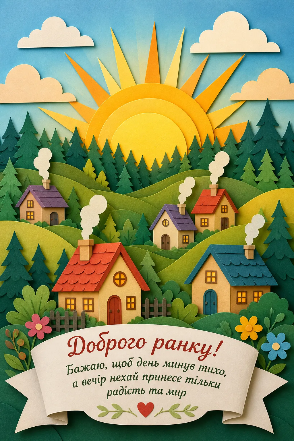 Малюнки доброго ранку: душевні та красиві листівки для найкращого початку дня