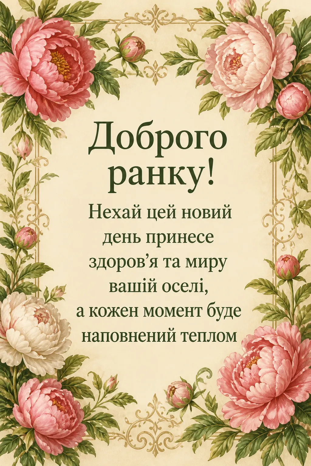 Малюнки доброго ранку: душевні та красиві листівки для найкращого початку дня