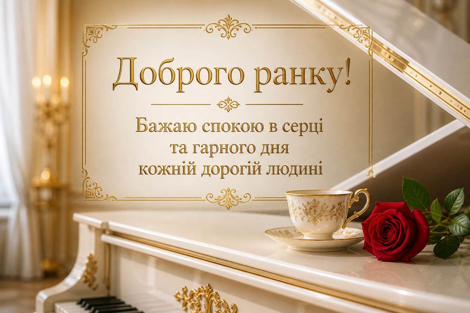 Оригінальні побажання доброго ранку: душевні та красиві листівки для чудового настрою