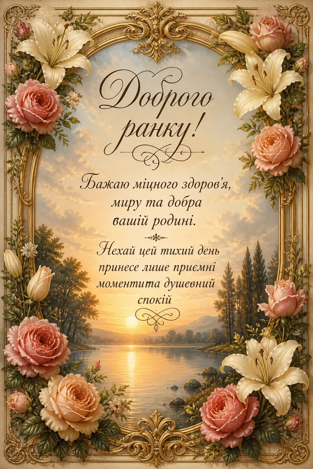 Оригінальні побажання доброго ранку: душевні та красиві листівки для чудового настрою