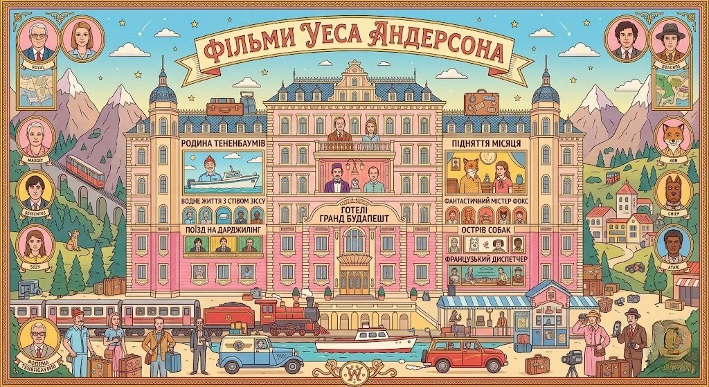 Найкращі фільми Уеса Андерсона, які варто переглянути кожному