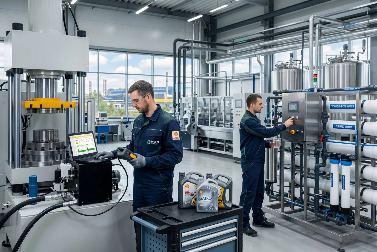 Від аналізу мастил до водоочищення: повний спектр інженерних рішень Invent Group для вашого бізнесу