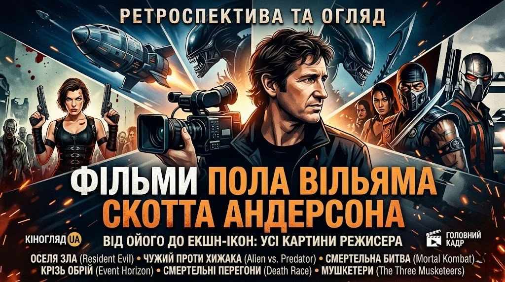 Пол Вільям Скотт Андерсон фільми: хронологія всього доробку