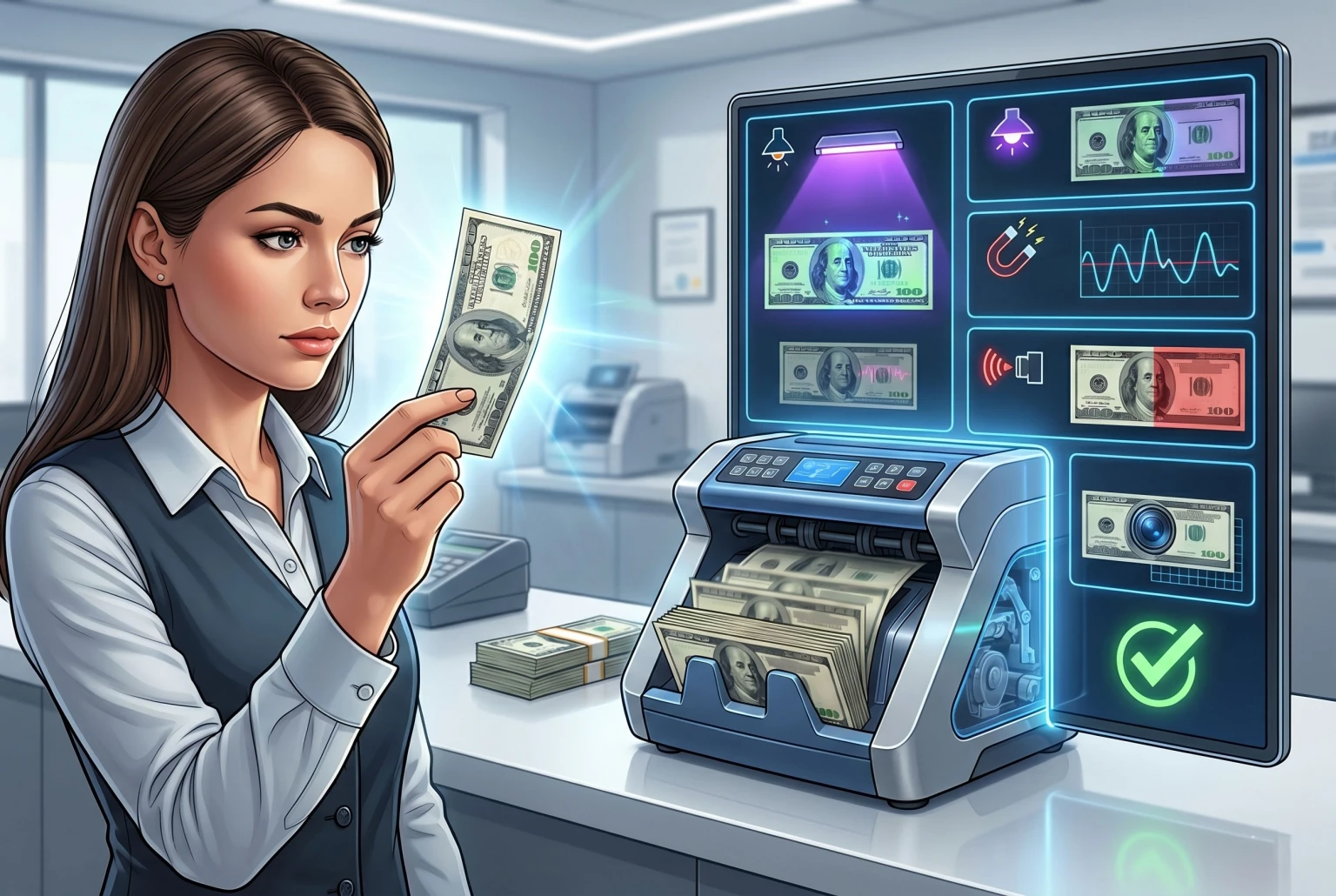 Что такое распознавание банкнот: Super Money Counter рассказывает об УФ-, МГ-, ИК- и других технологиях