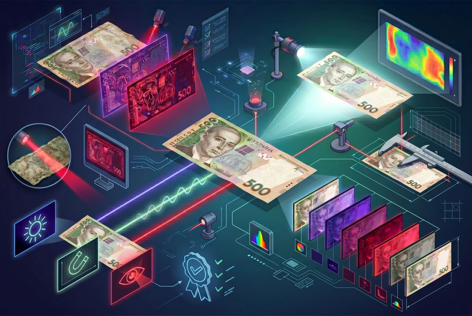 Что такое распознавание банкнот: Super Money Counter рассказывает об УФ-, МГ-, ИК- и других технологиях
