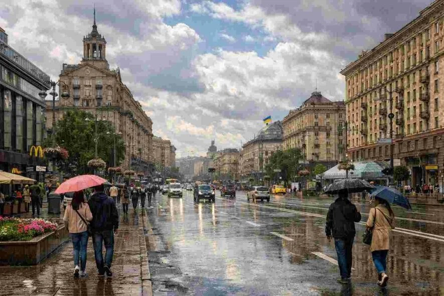 Парасольки не завадять: метеорологи попередили киян про червневі температурні гойдалки