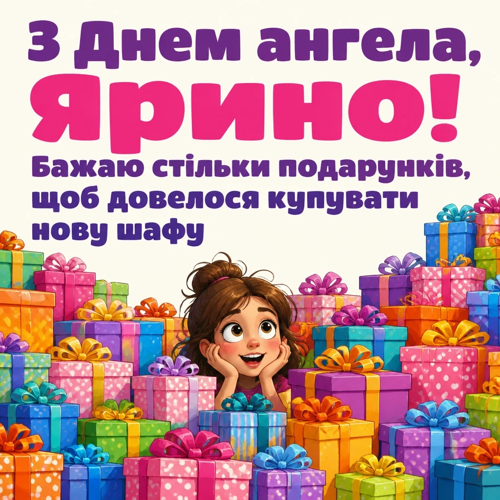 з днем ангела ярина