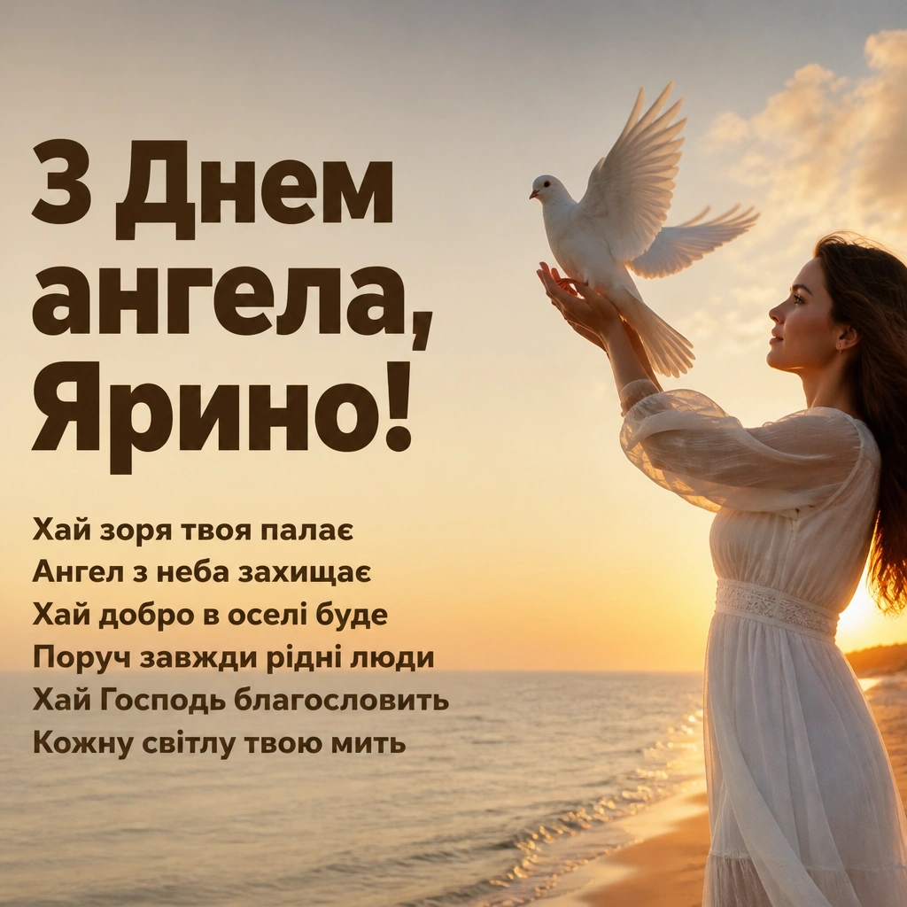 з днем ангела ярина
