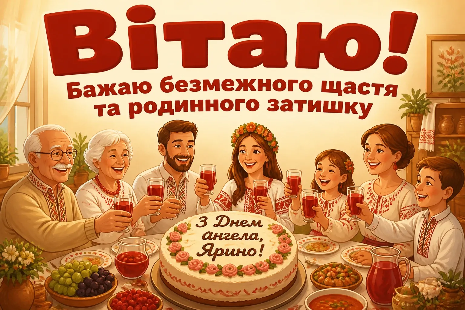 з днем ангела ярина