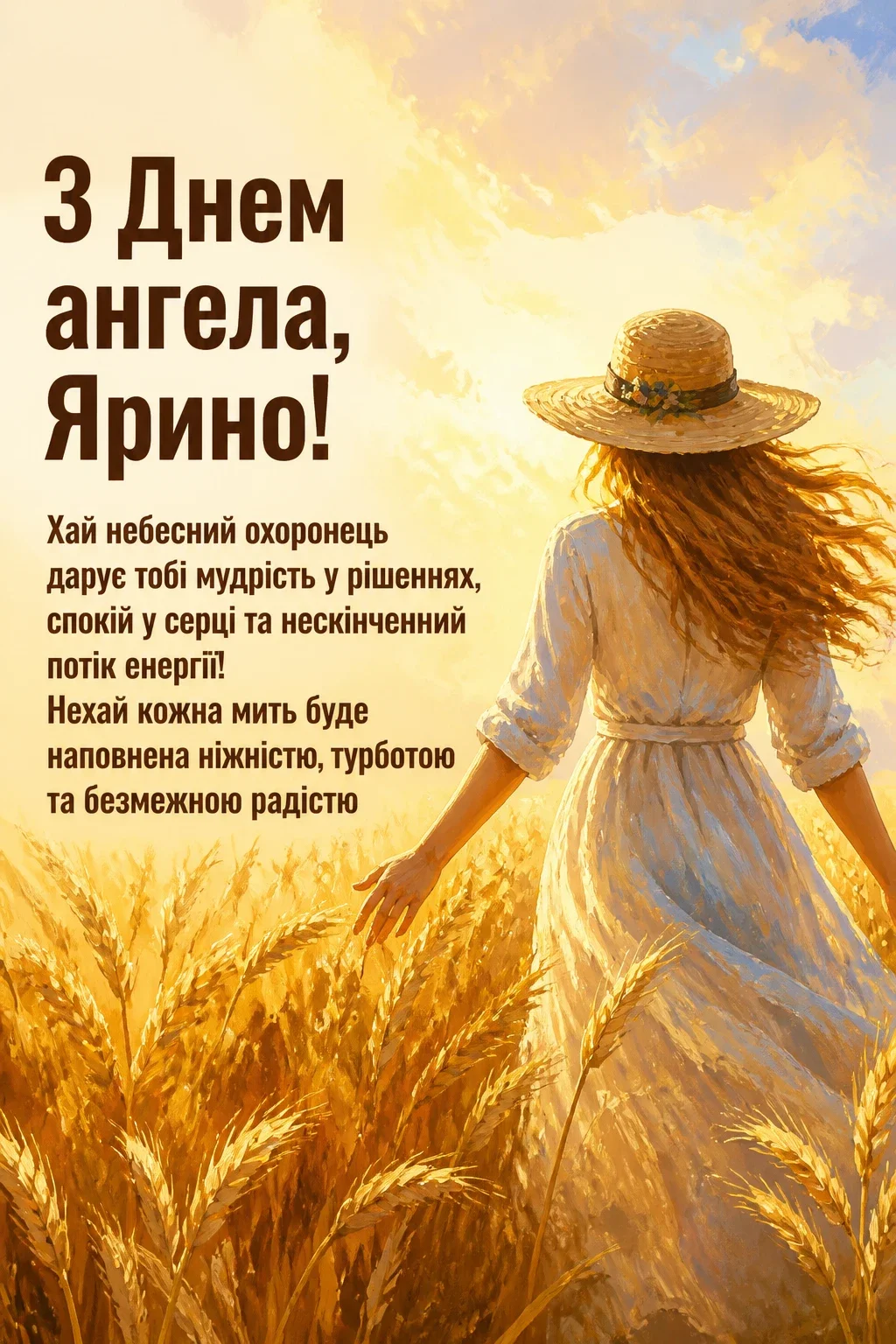 з днем ангела ярина