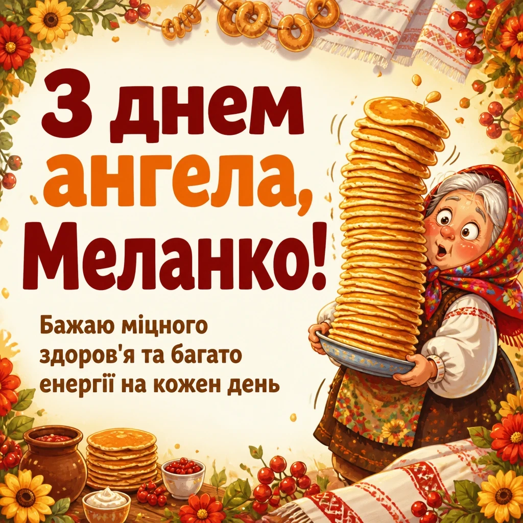 з днем ангела меланка