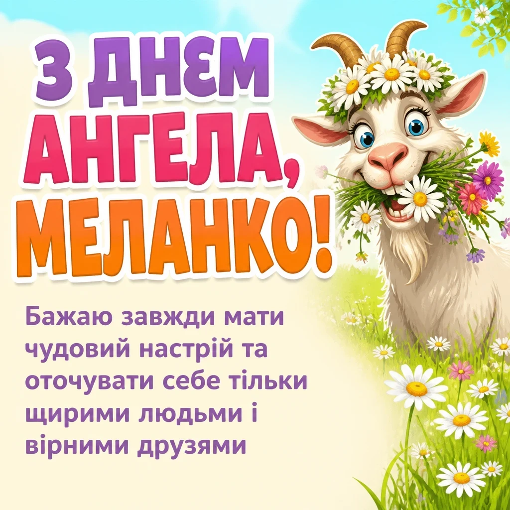з днем ангела меланка