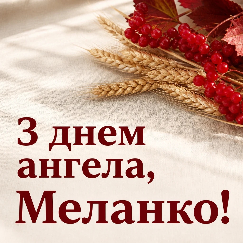з днем ангела меланка