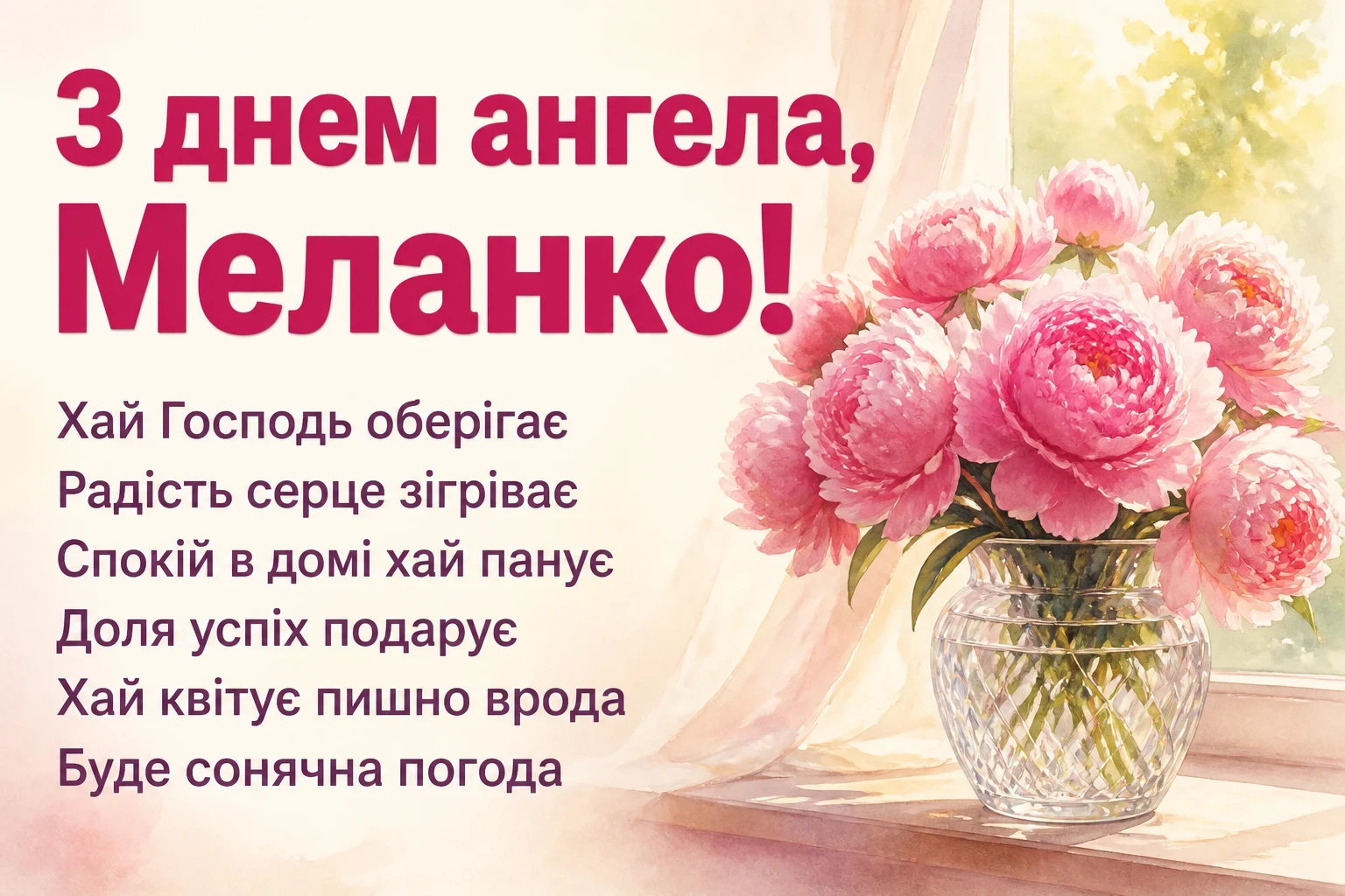 з днем ангела меланка