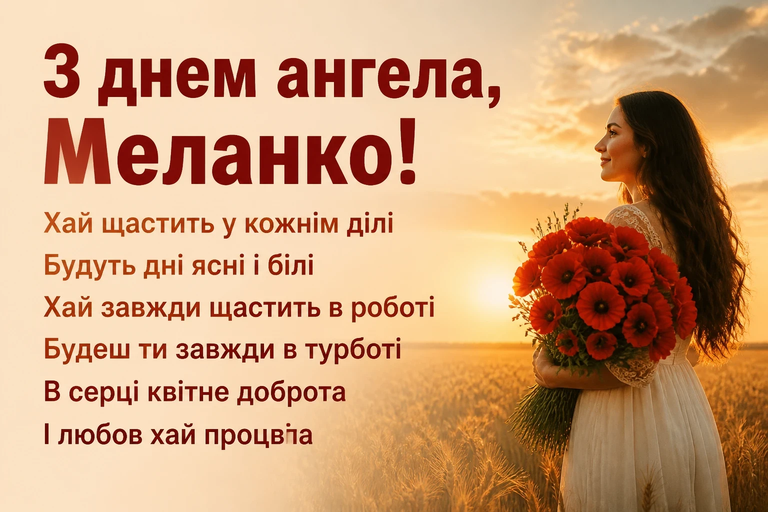 з днем ангела меланка