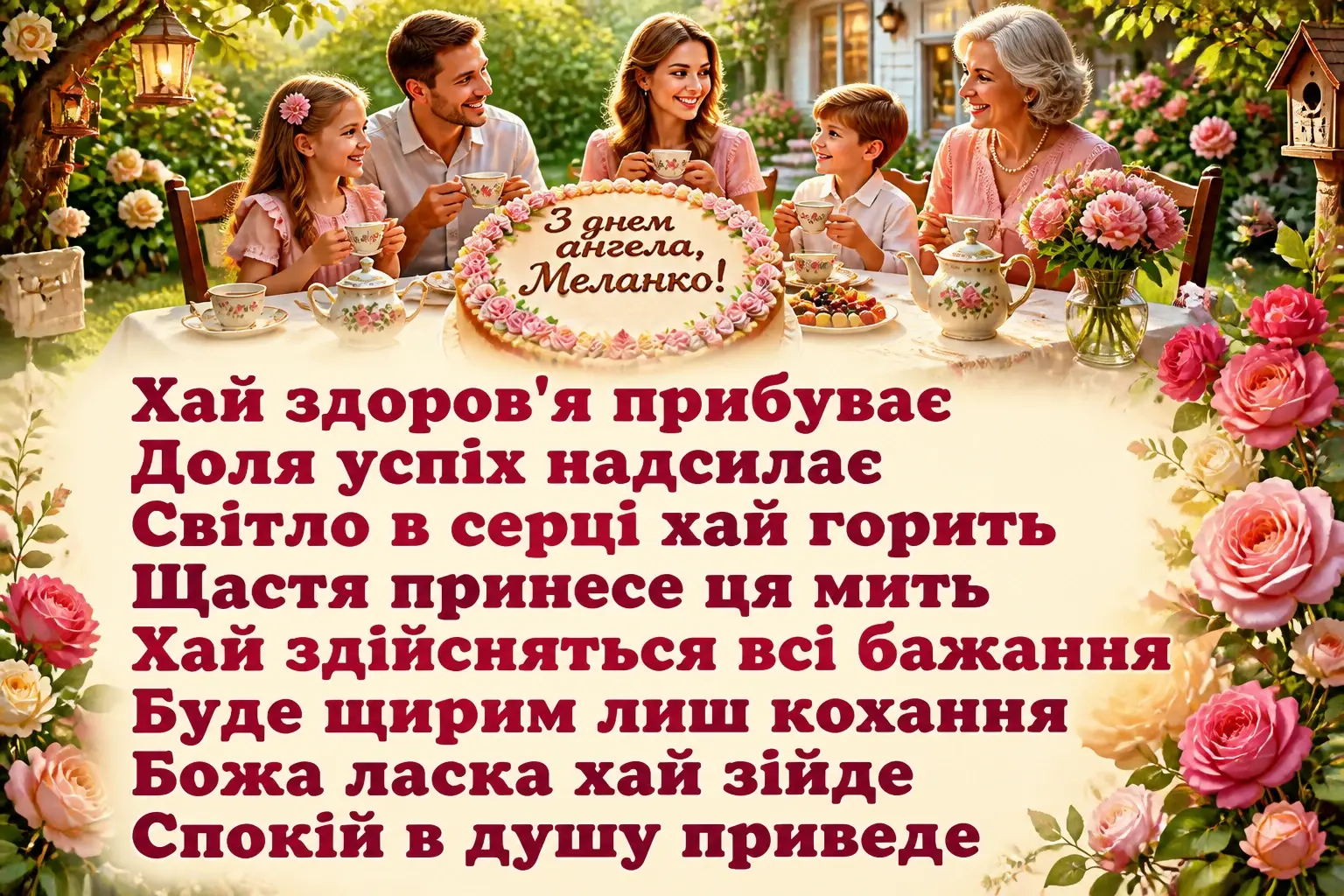 з днем ангела меланка