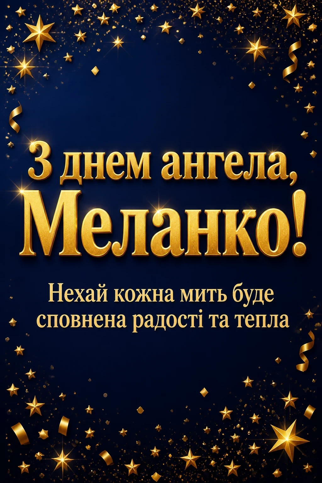 з днем ангела меланка