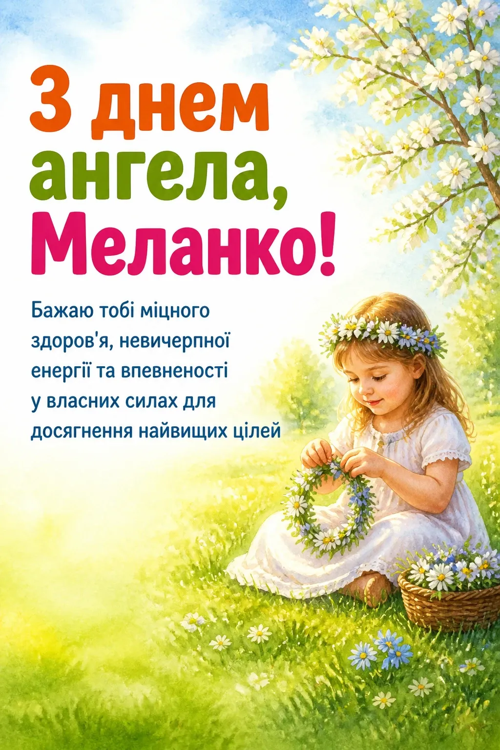 з днем ангела меланка