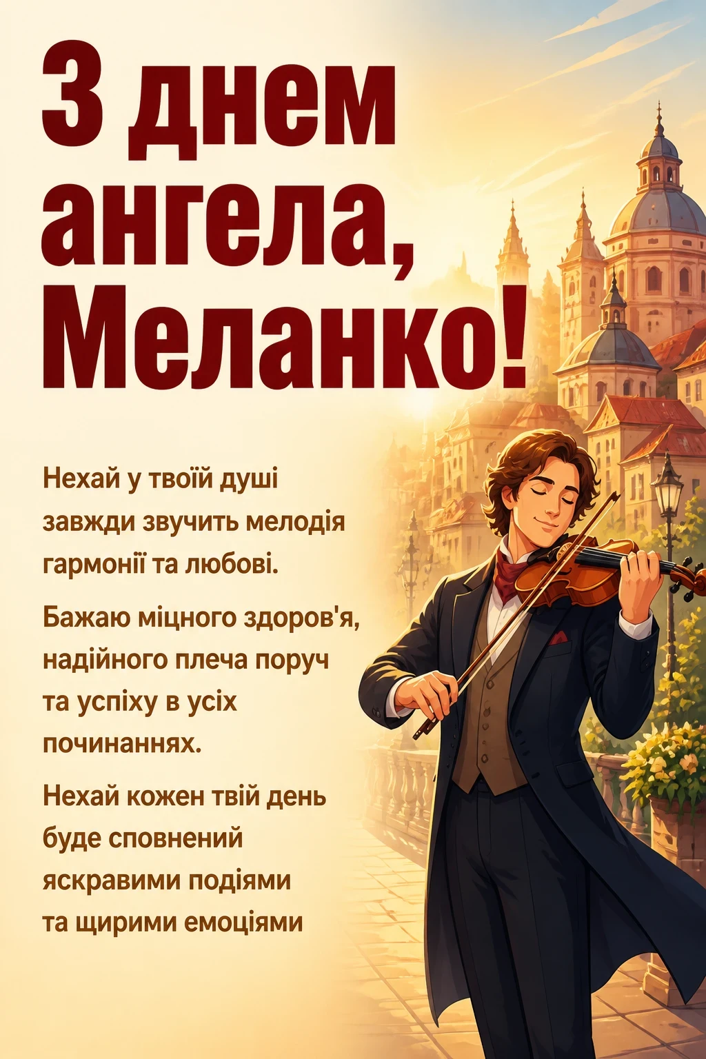 з днем ангела меланка
