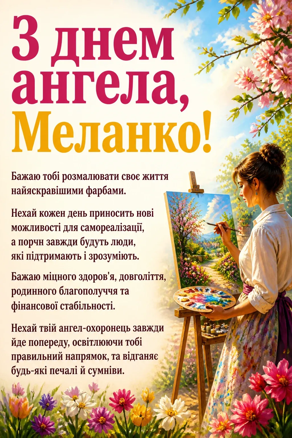 з днем ангела меланка