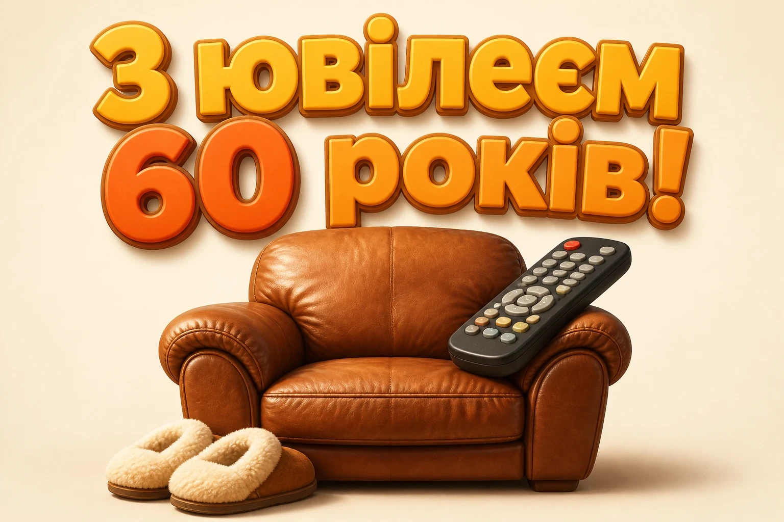 привітання чоловіку 60 річчям вітальна листівка з ювілеєм 60 років